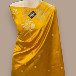 Sunhari | Semi Georgette | Mustard