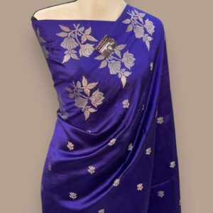 Sunhari | Semi Georgette | Blue