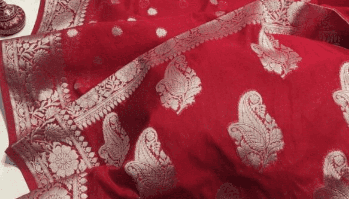 Sunhari | Semi Georgette | Blue